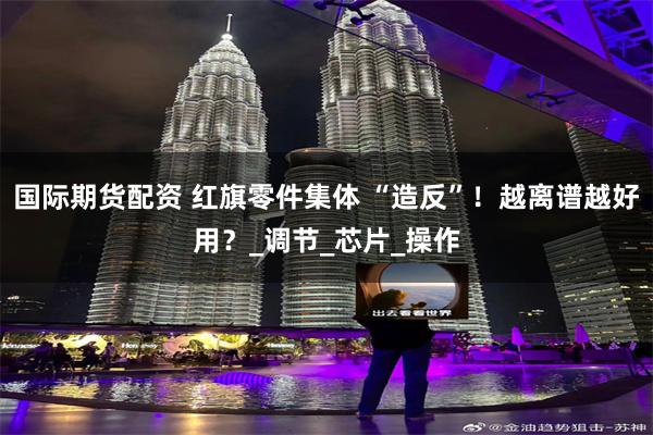 国际期货配资 红旗零件集体 “造反”！越离谱越好用？_调节_芯片_操作