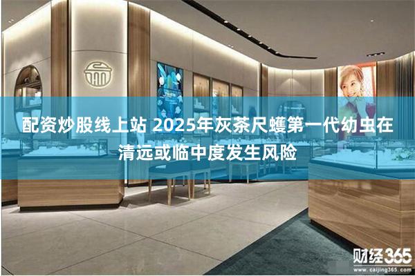 配资炒股线上站 2025年灰茶尺蠖第一代幼虫在清远或临中度发生风险