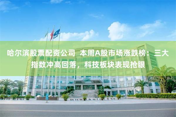 哈尔滨股票配资公司 本周A股市场涨跌榜:三大指数冲高回落,科技板块表现抢眼
