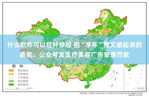 什么软件可以杠杆炒股 因“享年”推文被起诉的新氧:公众号发医疗美容广告曾遭罚款