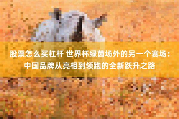 股票怎么买杠杆 世界杯绿茵场外的另一个赛场：中国品牌从亮相到领跑的全新跃升之路