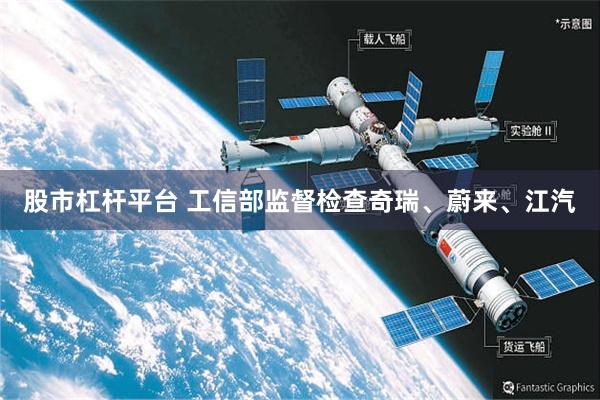 股市杠杆平台 工信部监督检查奇瑞、蔚来、江汽