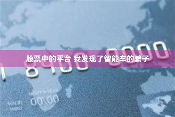 股票中的平台 我发现了智能车的骗子
