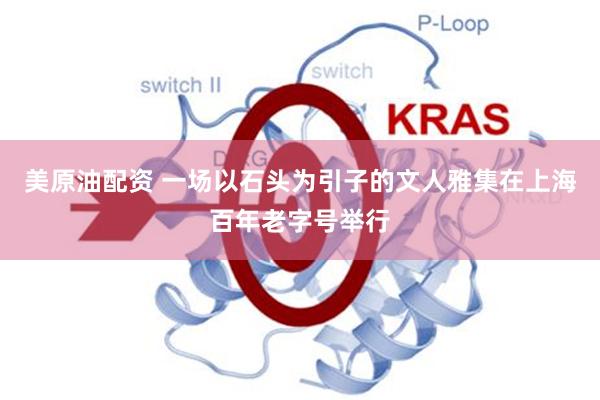 美原油配资 一场以石头为引子的文人雅集在上海百年老字号举行